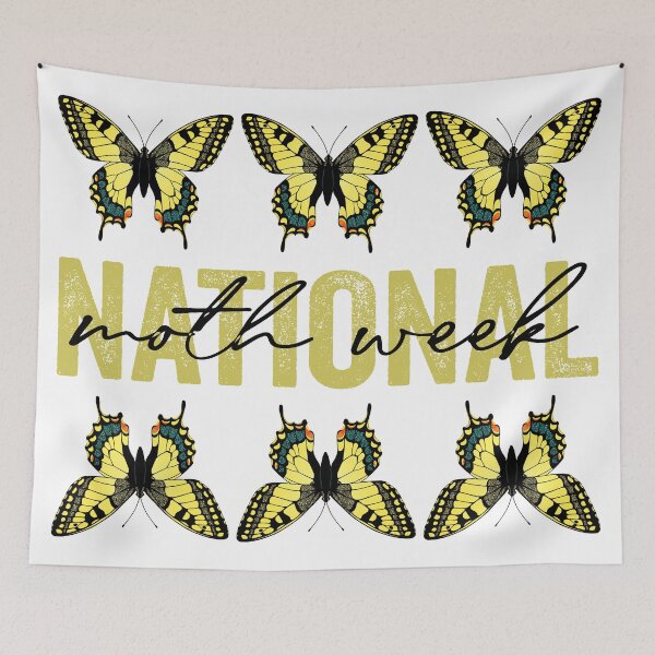 Item preview, national moth week designed and sold by VintagePrada.