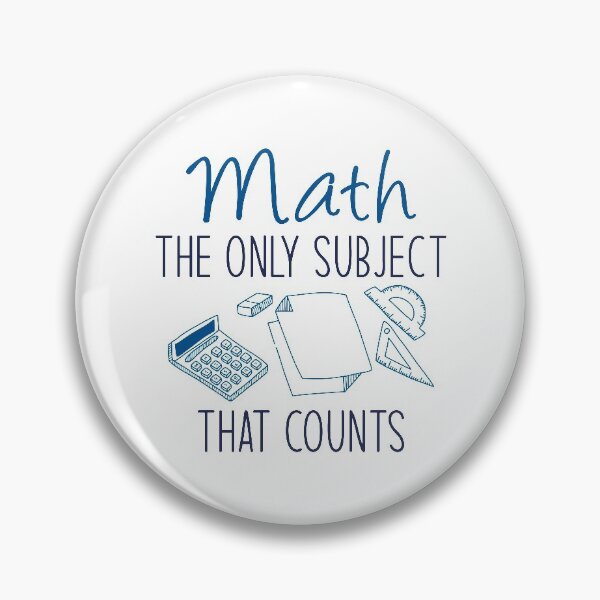 Item preview, Math The Only Subject That Counts designed and sold by cherrific.