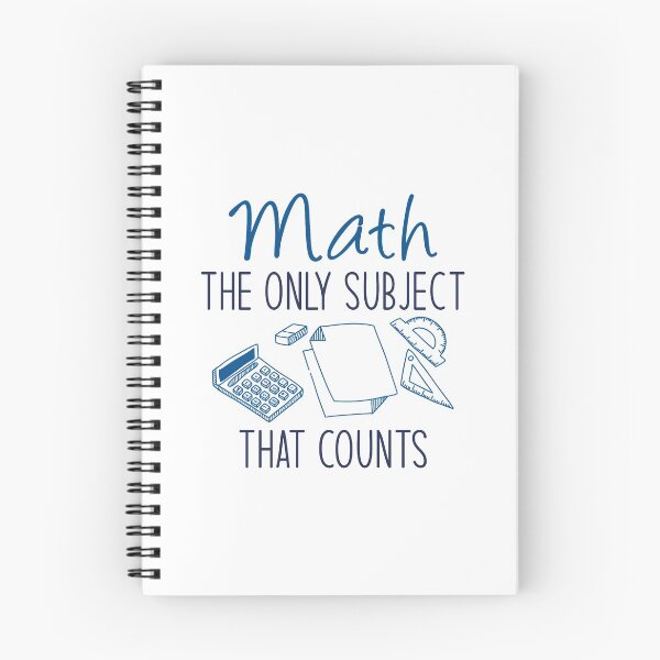 Item preview, Math The Only Subject That Counts designed and sold by cherrific.