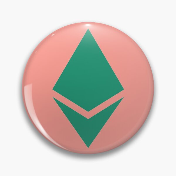 Artikelvorschau, 2D-Smaragdgrün-Ethereum-Logo entworfen und verkauft von Unworldly.