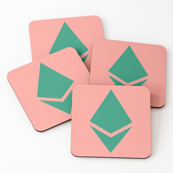 Item preview, 2D Emerald Green Ethereum Logo designed and sold by Unworldly.