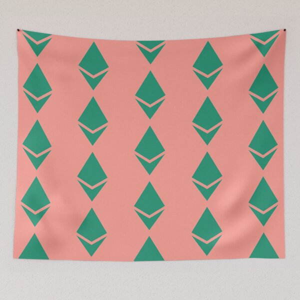 Item preview, 2D Emerald Green Ethereum Logo designed and sold by Unworldly.