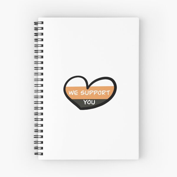 Item preview, System Pride Heart "We Support You" designed and sold by Me-but-Plural.