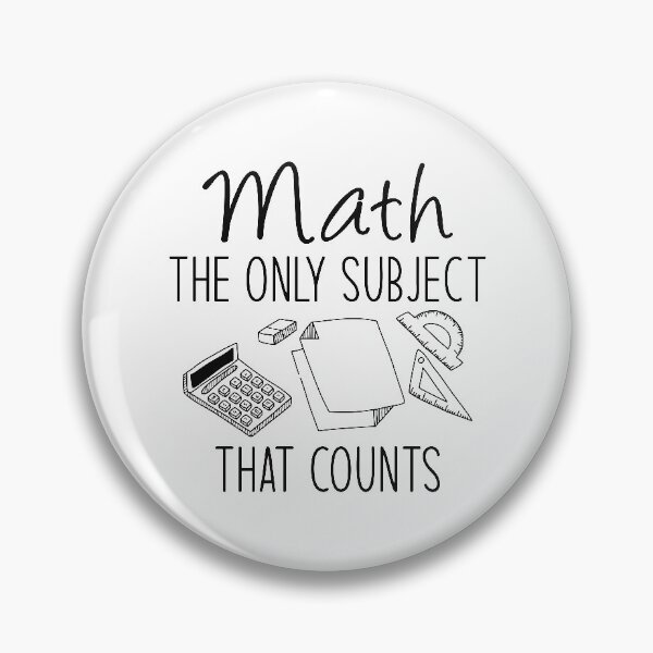 Item preview, Math The Only Subject That Counts designed and sold by cherrific.