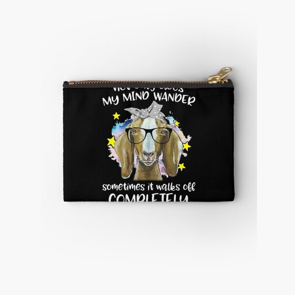 Item preview, GOAT NOT ONLY DOES MY MIND WANDER SOMETIMES designed and sold by GPTrending.