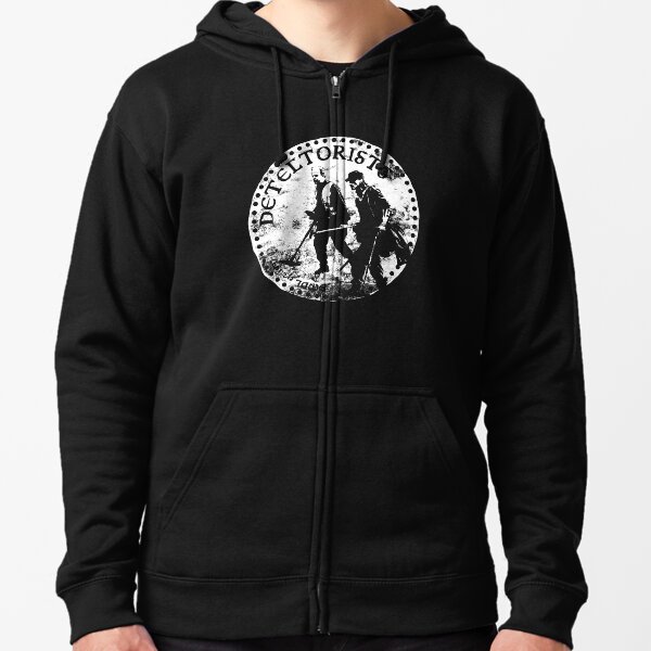 Detectorists - DMDC Anglo Saxon coin Zipped Hoodie