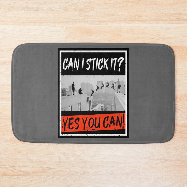 Item preview, Parkour Can You Stick It? designed and sold by Teebubbleuk.