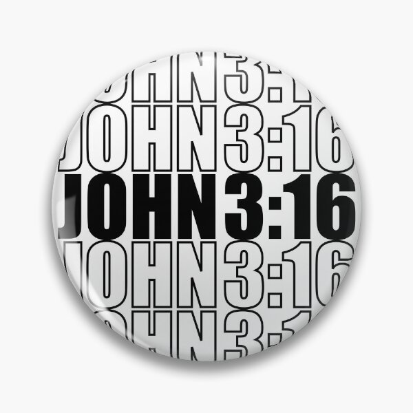 Item preview, John 3:16 Bible Verse in Black Font designed and sold by Mariv19.