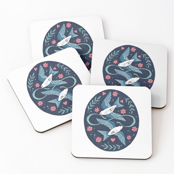 Item preview, Blue Birds designed and sold by QueenHare.