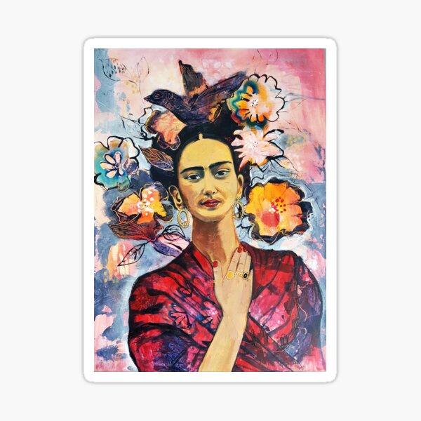 Frida Kahlo portrait Sticker