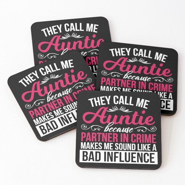 Item preview, Auntie Partner In Crime designed and sold by designeclipse.
