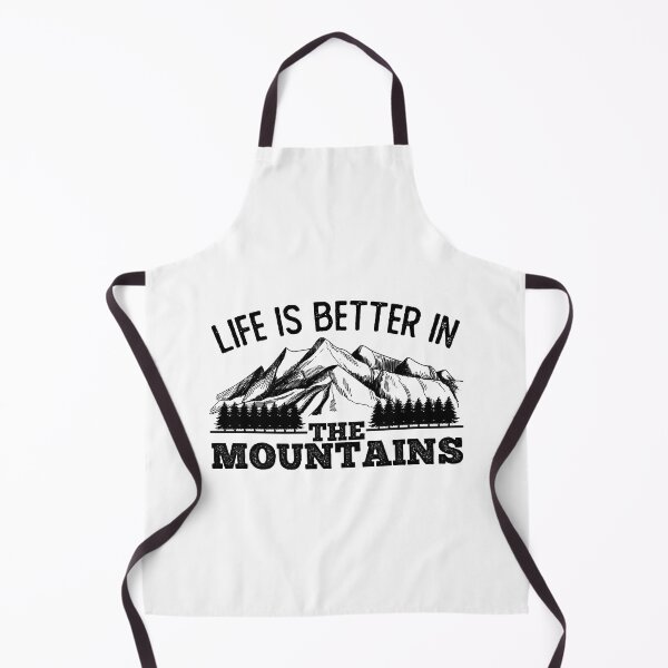 Item preview, life is better in the mountains, mountain shirt, outdoor shirt, adventure shirt, hiking shirt, camping shirt designed and sold by T-DESIGNEDZ.