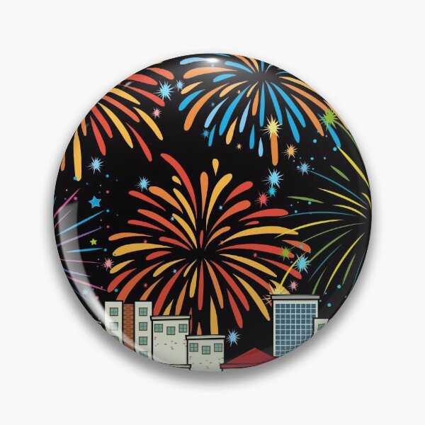 Item preview, Fireworks Pyro New Year's Countdown designed and sold by flofin.