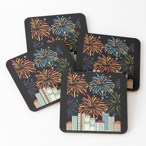 Item preview, Fireworks Pyro New Year's Countdown designed and sold by flofin.