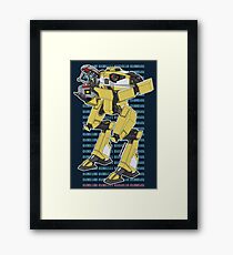 Gortys x Loader Bot (Love in Binary) Framed Print