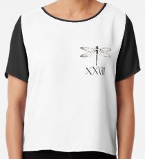 Lauren Jauregui - Tattoos Chiffon Top