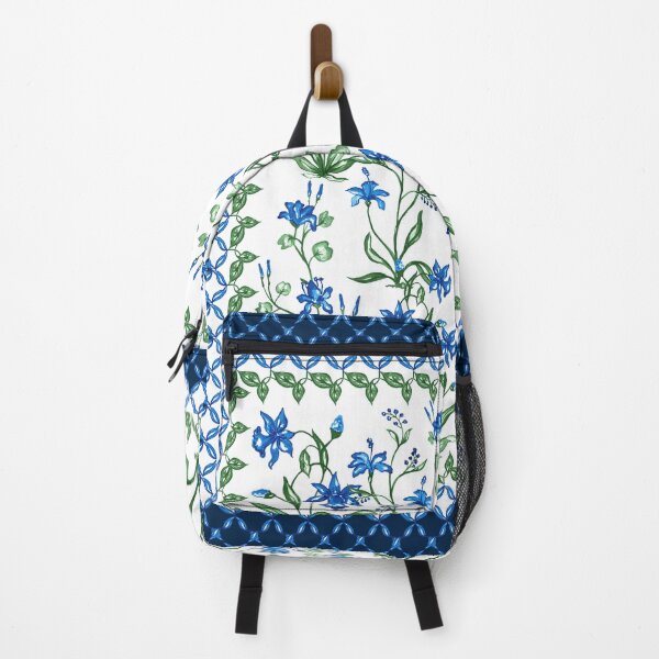 Item preview, blue flowers designed and sold by letsgow8th.