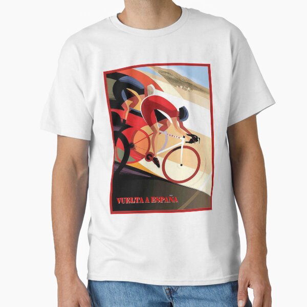 Item preview, VUELTA A ESPANA : Abstract Bicycle Racing Print designed and sold by posterbobs.