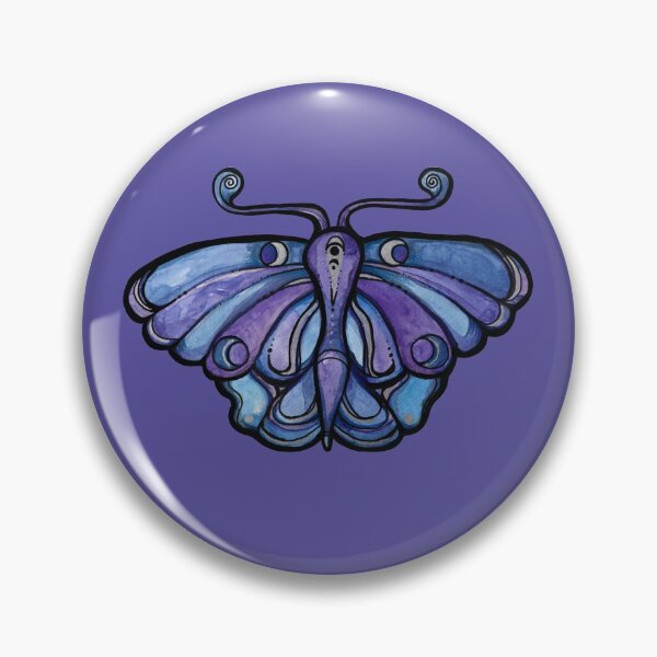 Artikelvorschau, Purple Luna Moth entworfen und verkauft von FrictionMaxxing.