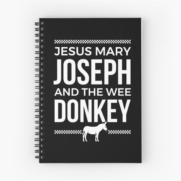 Item preview, Jesus Mary Joseph and the wee Donkey - line of duty designed and sold by InkyJack.