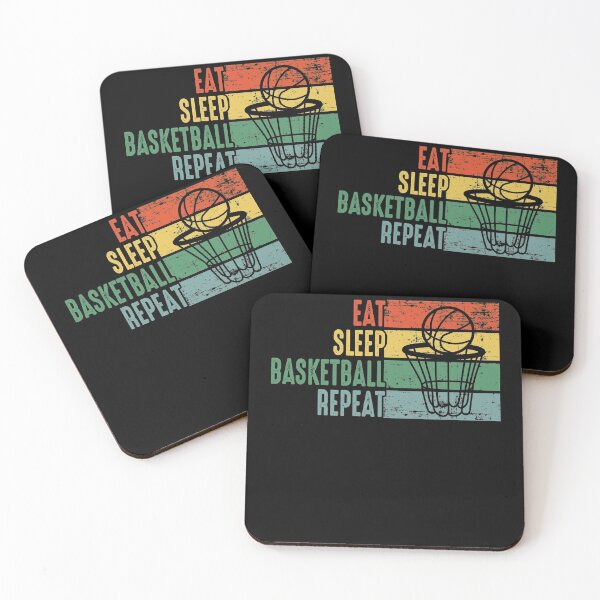 Item preview, Eat sleep Basketball repeat designed and sold by Shirtcaesar.
