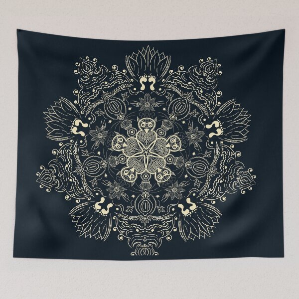Item preview, Mandala design, goddess laxmi style designed and sold by satchat.