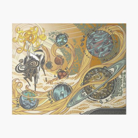 Creation of the Solar System Art Board Print