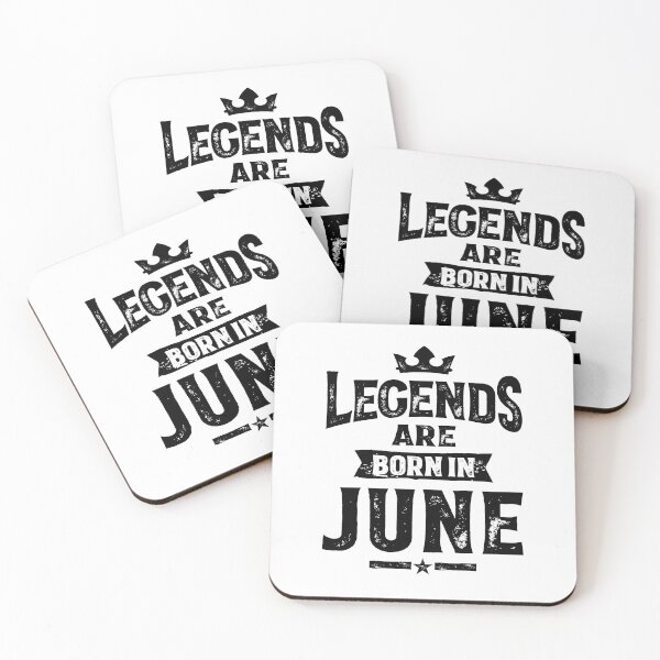 Item preview, Legends Are Born In June Birthday Design designed and sold by cidolopez.
