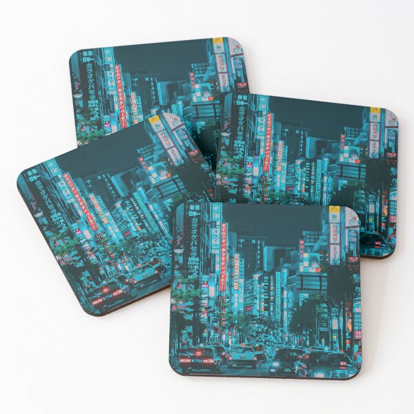 Item preview, Cyberpunk Night Tokyo designed and sold by KaremaJ.