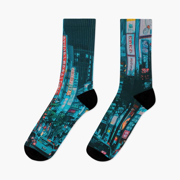 Item preview, Cyberpunk Night Tokyo designed and sold by KaremaJ.