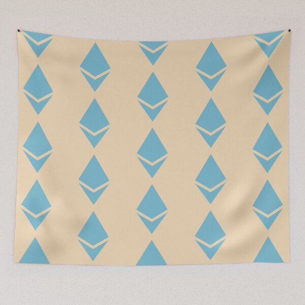 Item preview, 2D Light Blue Ethereum Logo designed and sold by Unworldly.