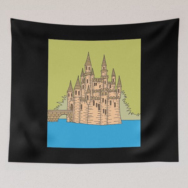 Item preview, Castillo Burg Villa Edad Media designed and sold by flofin.