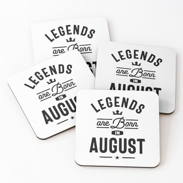 Item preview, Legends Are Born In August Birthday Design designed and sold by cidolopez.