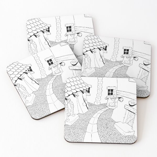 Item preview, Small street in the middle ages designed and sold by Guillaume Desbiolles.