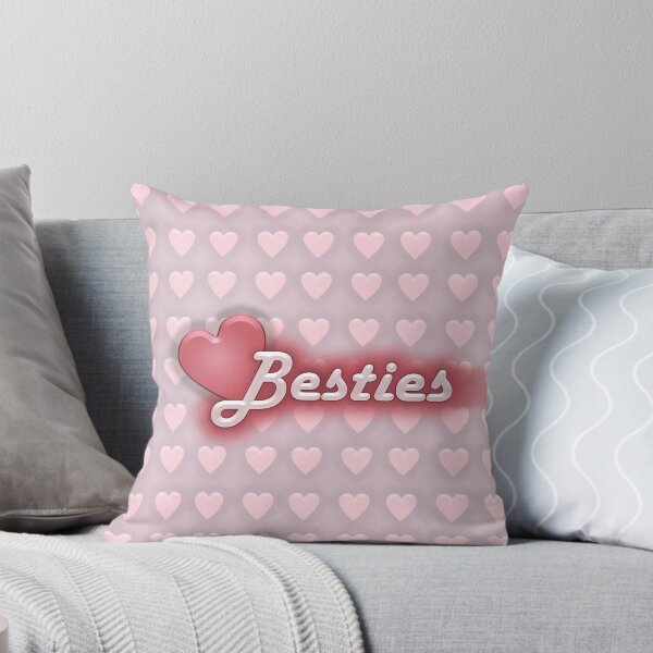 Item preview, Besties Best Friend Design with Red and Pink Hearts designed and sold by Akvauter.