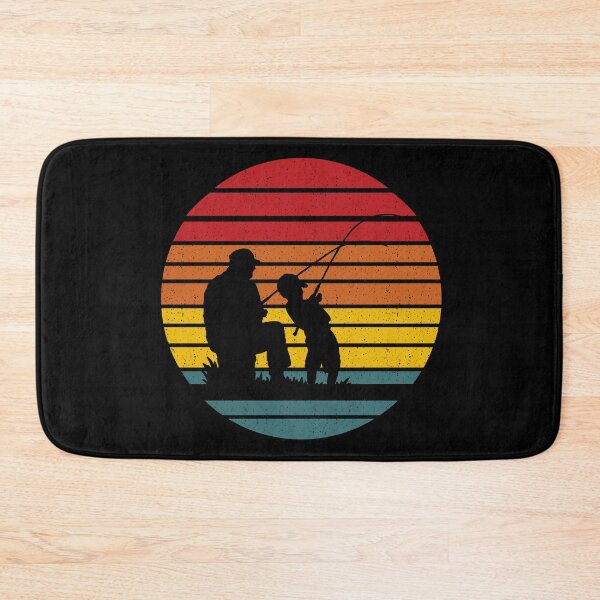 Item preview, Father son fishing buddies simple illustration designed and sold by poojapatel5.