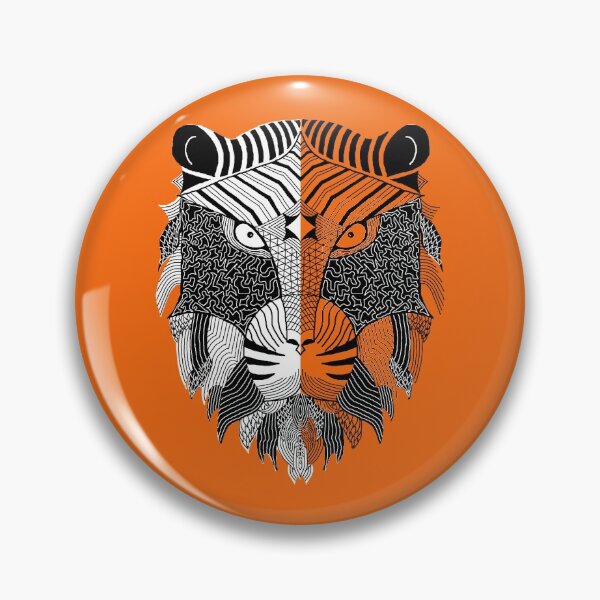 Item preview, Lion Zentangle Pattern designed and sold by DoodleJudd.
