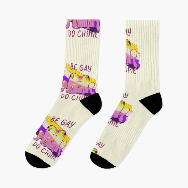 Item preview, Be Gay Do Crime, Nonbinary Pride  designed and sold by ForTheFrogWar.