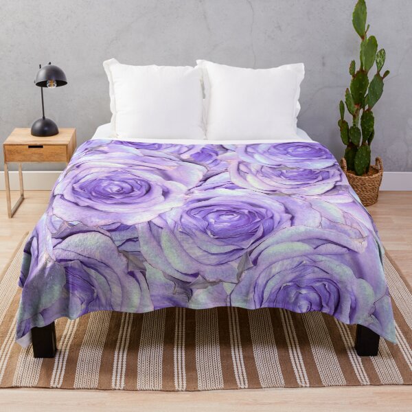 Item preview, Opulent rose design in purple designed and sold by MarionsArt.