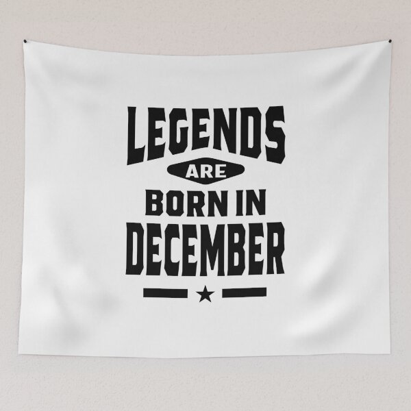 Item preview, Legends Are Born In December Birthday Design designed and sold by cidolopez.
