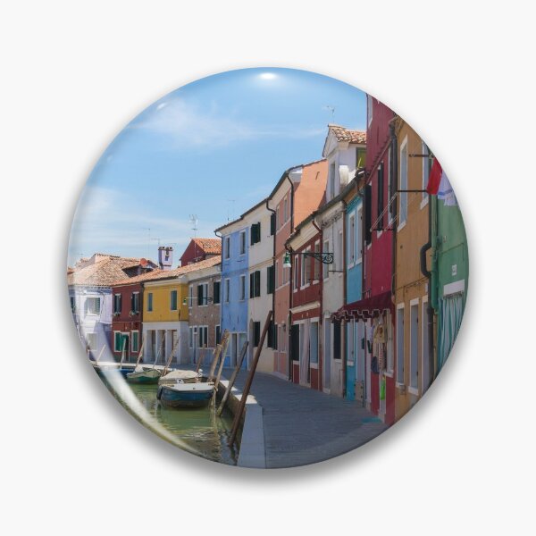 Item preview, Street in Burano designed and sold by pietrofoto.