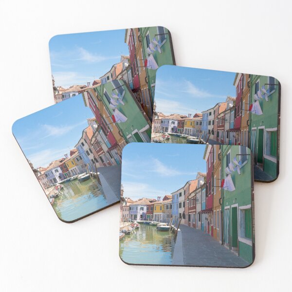 Item preview, Street in Burano designed and sold by pietrofoto.
