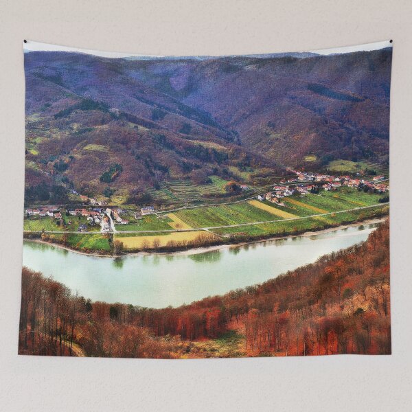 Item preview, Wachau Danube Valley at Willendorf designed and sold by Menega  Sabidussi.