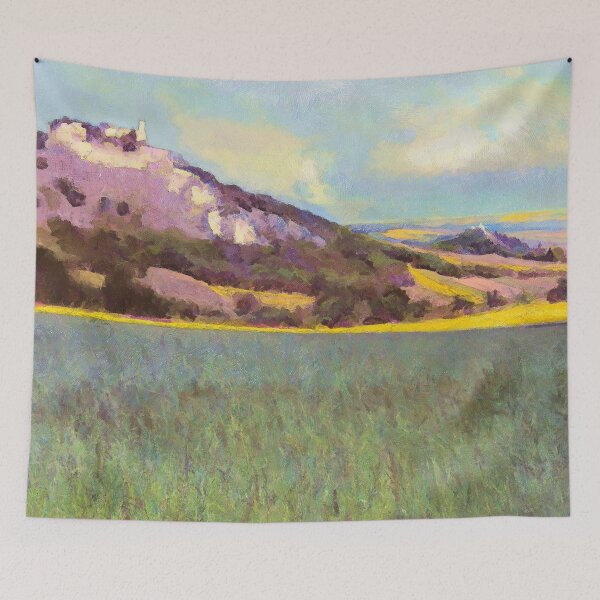 Item preview, Falkenstein Landscape in Lower Austria Weinviertel designed and sold by Menega  Sabidussi.