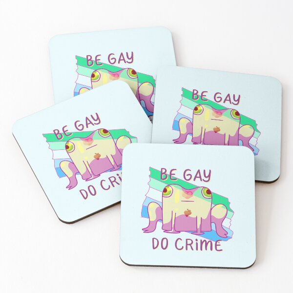 Item preview, Be Gay Do Crime, Gay Pride  designed and sold by ForTheFrogWar.