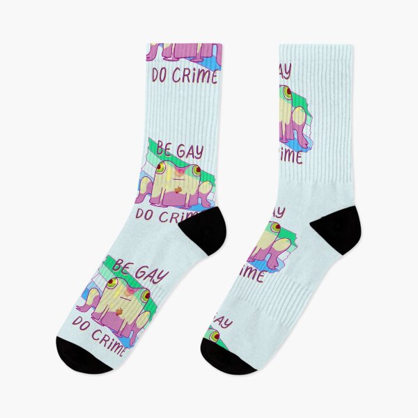 Item preview, Be Gay Do Crime, Gay Pride  designed and sold by ForTheFrogWar.