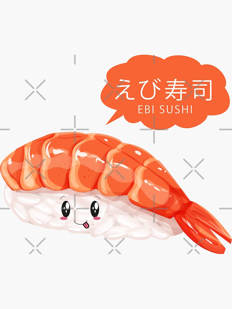 Sushi Sake Nigiri Sushi Lover Gift Idea' Sticker | Spreadshirt