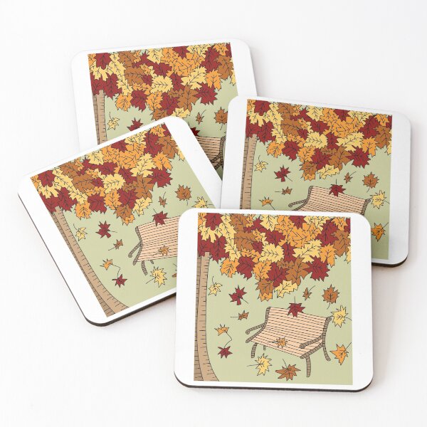 Item preview, Autumn Colorful Leaves Nature Season designed and sold by flofin.