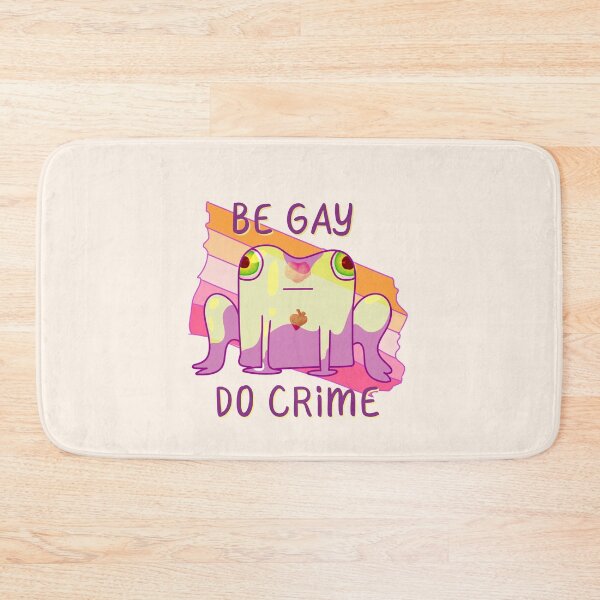 Item preview, Be Gay Do Crime, Lesbian Pride  designed and sold by ForTheFrogWar.