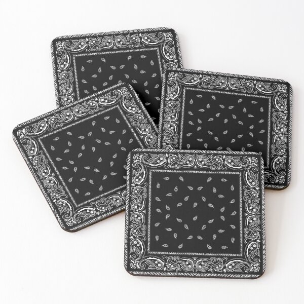 Item preview, Black Bandana / Hip Hop Bandana / Hip Hop Face Covering designed and sold by ikidyounot.